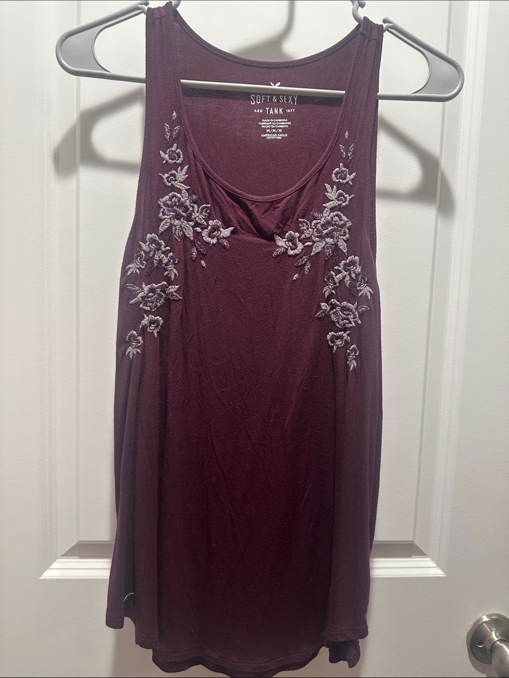Grey Ribbed Ruched Cropped Cami Top - Picture 5 of 9
